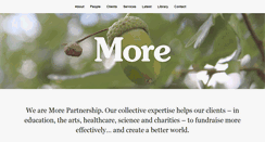 Desktop Screenshot of morepartnership.com